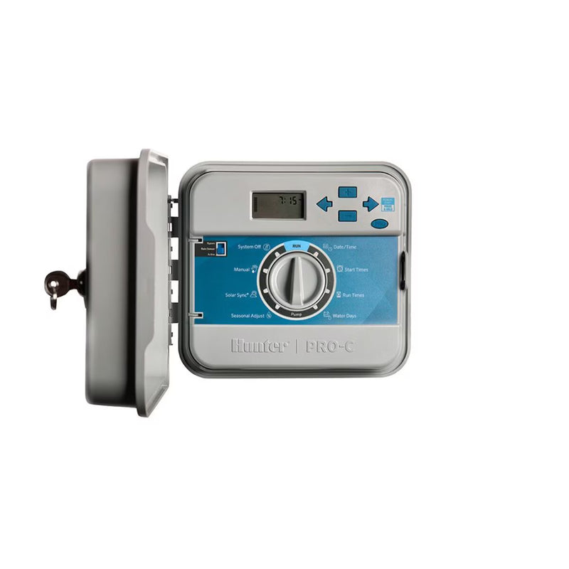 Hunter Pro-C Fixed Indoor Irrigation Controller – 12 Station