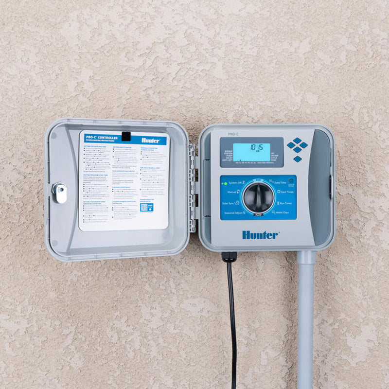 Hunter Pro-C P2C400 Outdoor Irrigation Controller – 4 Station Base Unit