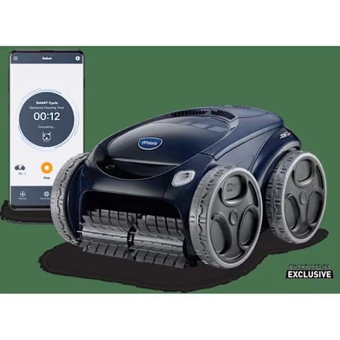 Polaris Alpha iQ Robotic Pool Cleaner | 60' Cord + Caddy