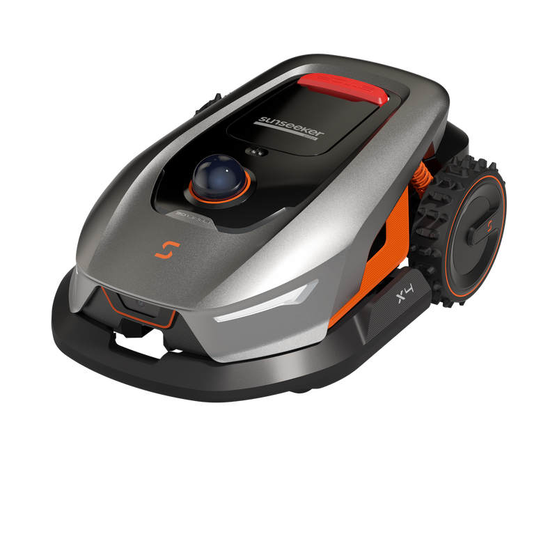Sunseeker X4 Robotic Lawn Mower (0.3 Acre) – Wire-Free, 360° LiDAR + Vision AI