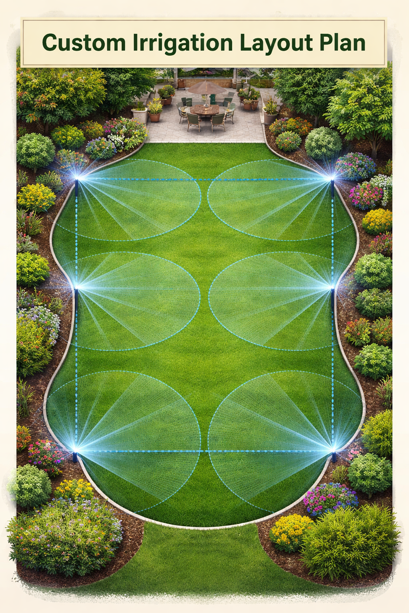 Add-On: Custom Irrigation Layout Plan