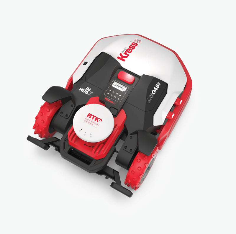 Kress KR233 RTKⁿ Robotic Lawn Mower (3 Acre, Wire-Free, OAS Obstacle Avoidance, Professional Grade)