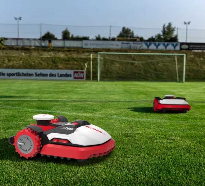 Kress KR233 RTKⁿ Robotic Lawn Mower (3 Acre, Wire-Free, OAS Obstacle Avoidance, Professional Grade)