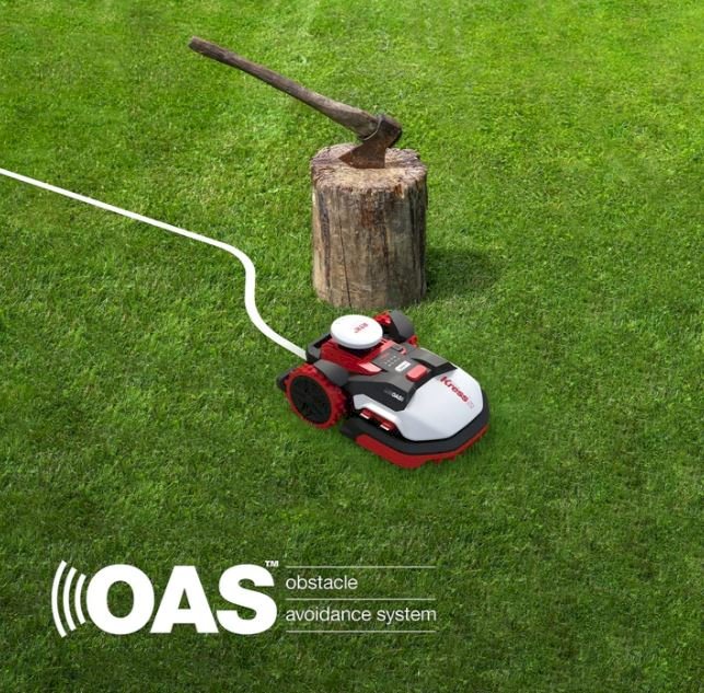 Kress KR233 RTKⁿ Robotic Lawn Mower (3 Acre, Wire-Free, OAS Obstacle Avoidance, Professional Grade)