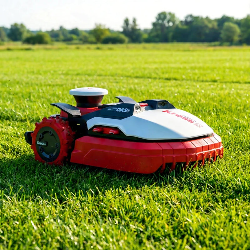 Kress KR236 RTKⁿ Robotic Lawn Mower (6 Acre, Wire-Free, OAS Obstacle Avoidance, Commercial Grade)