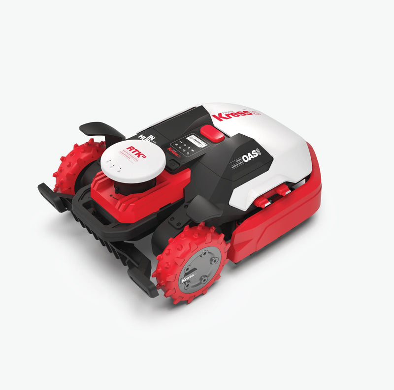 Kress KR236S RTKⁿ Robotic Lawn Mower (6 Acre, Enhanced Motor, V-Wheel Traction, Commercial Grade)