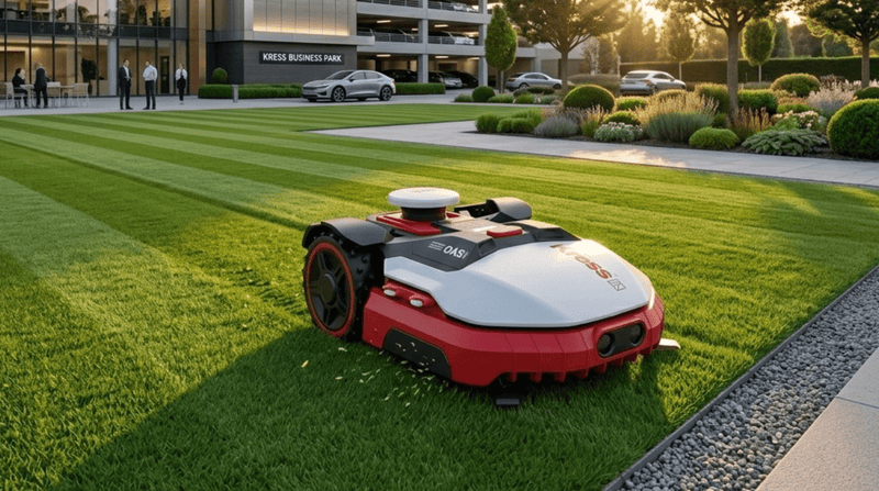 Kress KR237 RTKⁿ Robotic Lawn Mower (7 Acre, Fairway Precision, OAS Obstacle Avoidance, Commercial Grade)