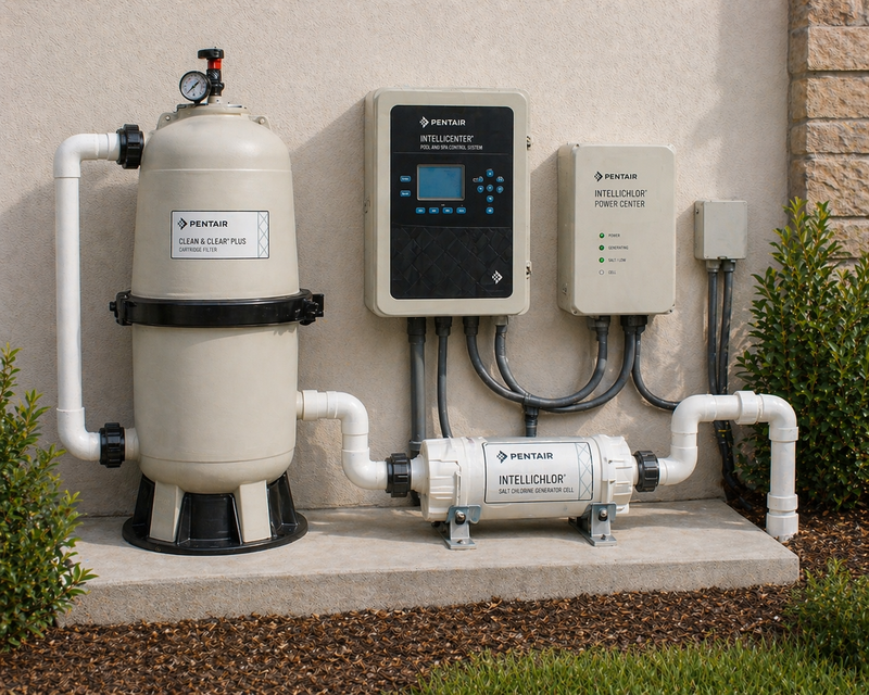Pentair Smart Filtration System – Complete Automated Pool Package