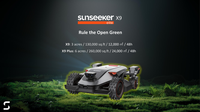 Sunseeker X9 Robotic Lawn Mower (3 Acres)