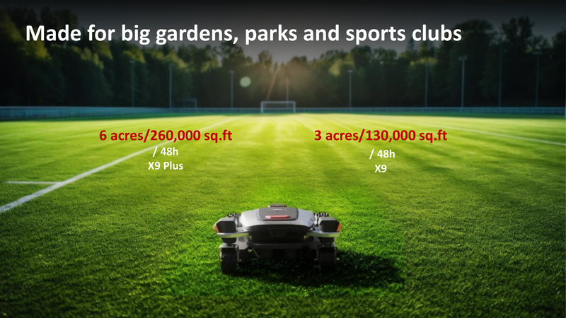 Sunseeker X9 Robotic Lawn Mower (3 Acres)