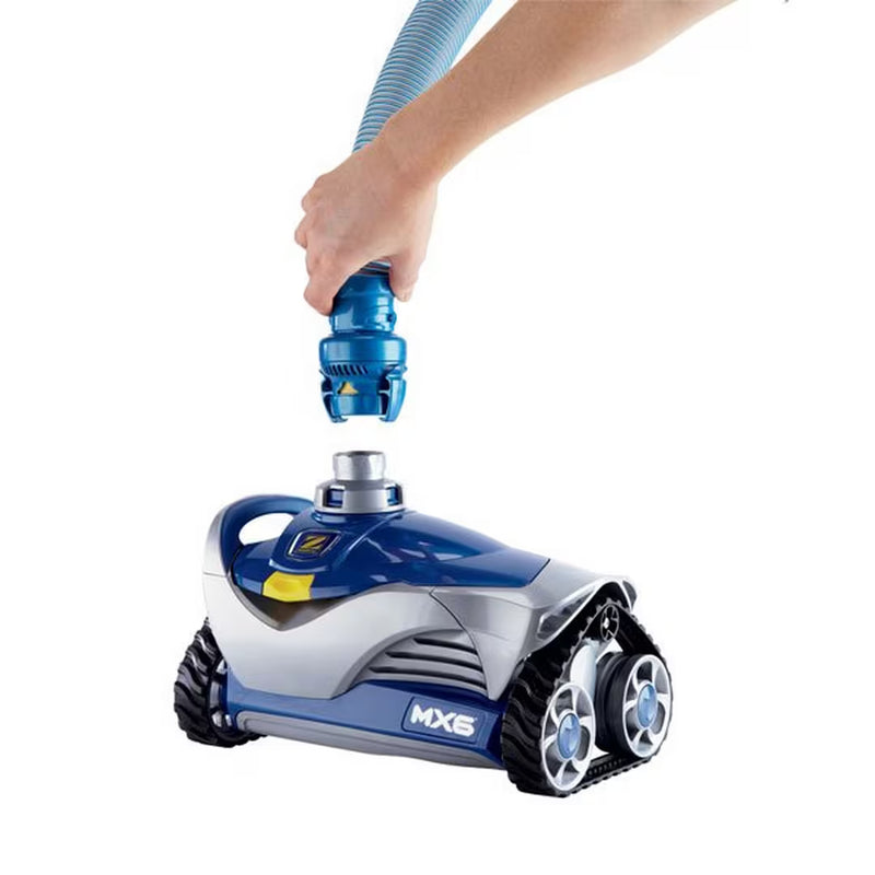 Zodiac MX6 Elite Suction Pool Cleaner (Wall Climbing, Cyclonic Scrubbing, X-Drive Navigation)